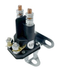 12V Starter Solenoid Fit Mountfield Ride On Mowers Base Fitting Spade Connectors