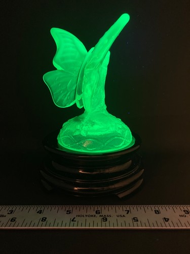 Vintage fenton uranium - fenton, green
