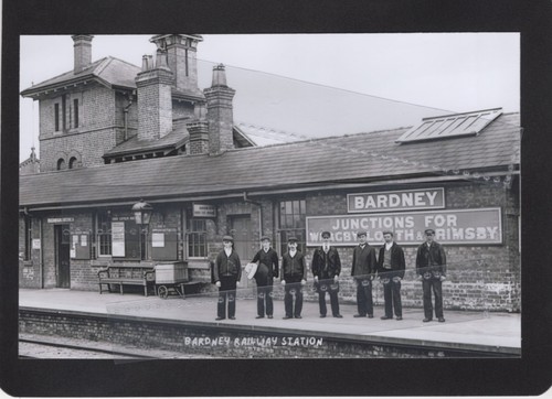 Bardney railway station - bardney,