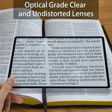 Book Magnifier for Reading