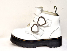 Dr Martens White Leather