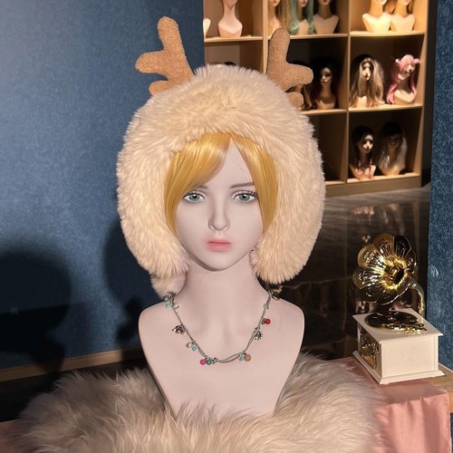 Female mannequin head with - mannequin,