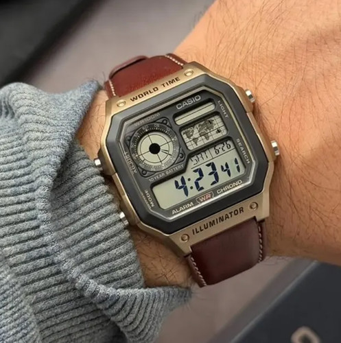 Casio men world time - men’s,