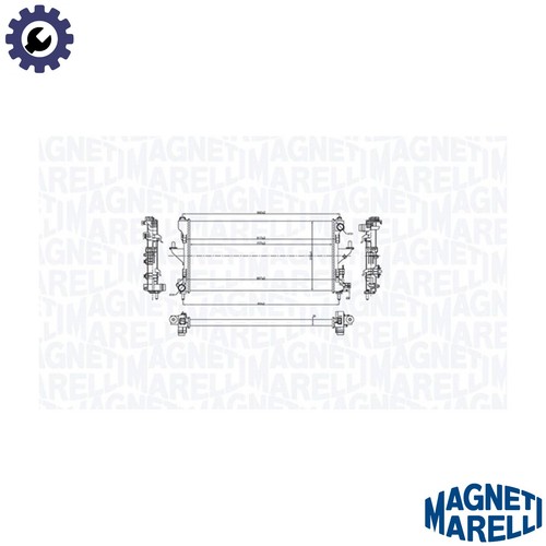 Radiator engine cooling - radiator,