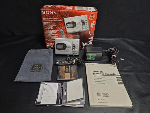 Sony r35 portable minidisc - sony,