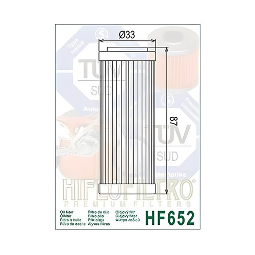 Oil filter hiflo for - filter,