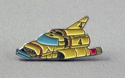 Thunderbird enamel pin badge - enamel,
