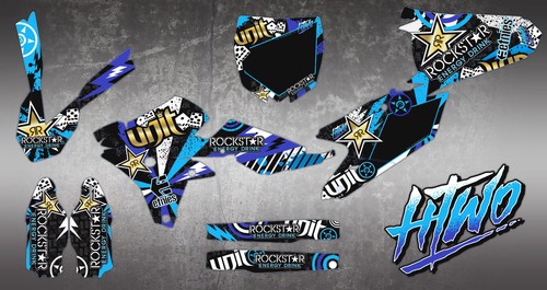 Yz250f graphic kit stickers - kit,