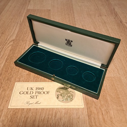 Official royal mint 1980 - official, gold