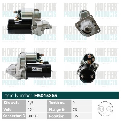 Hoffer starter bmw 3 0 - bmw, 3,0