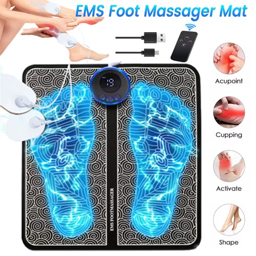 Electric ems foot massager pad - electric,