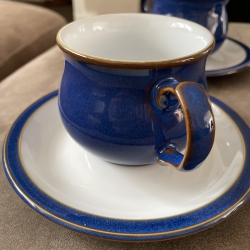 Denby imperial blue tea cups - cups, &