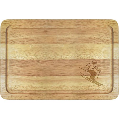 Skiing person wooden boards - 'skiing,