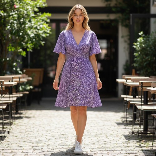 Shein women purple floral - women,