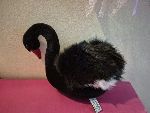 Hansa black swan soft - black,