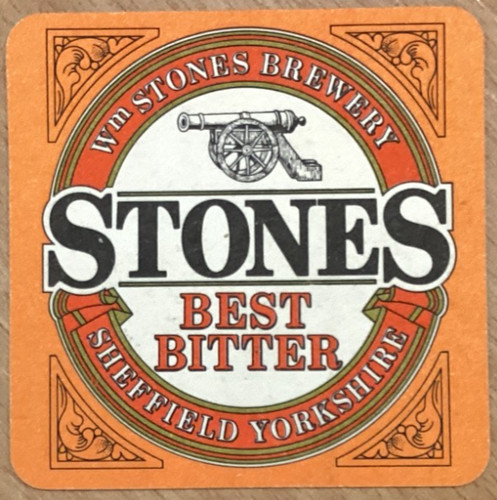 Stones best bitter beer - wm, mat