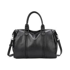 Large Shoulder Handbag Shopper Weekender Woman man Faux leather Travel Bag