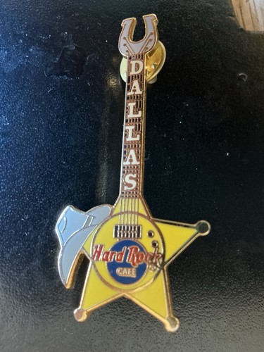 Hard rock cafe dallas pin - cafe,
