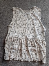 Ladies Asda Size 12 Peplum Top