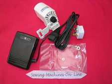 YDK SEWING MACHINE MOTOR & ELECTRONIC FOOT CONTROL PEDAL OLDER SEWING MACHINES