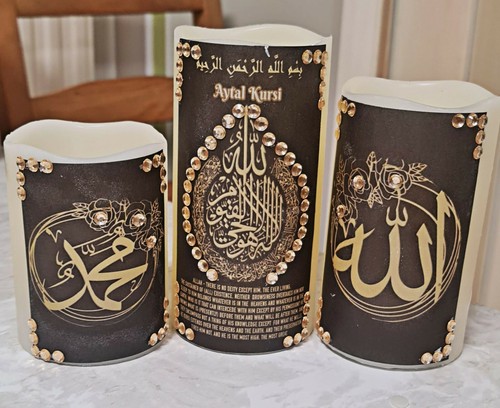 Beautiful islamic candle gift - beautiful,