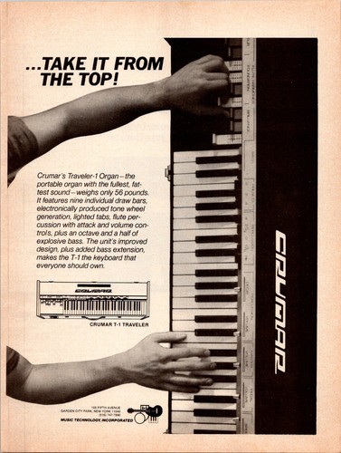 1977 crumar 1 - •, t-1
