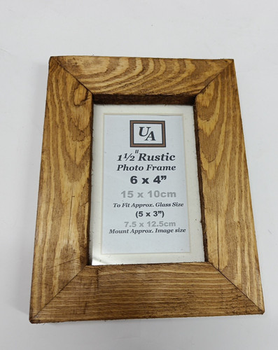 Rustic photo frame wooden - , 6
