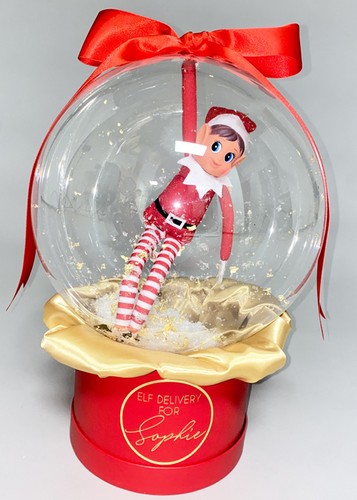 Personalised luxe naughty elf - luxe,