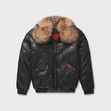 Men bomber quilted puffer - bomber,