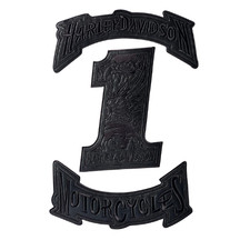 Harley davidson black leather - harley-davidson,