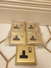 Georgian Brass Rope Single