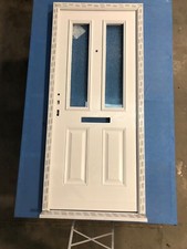 WHITE COMPOSITE DOOR IN PVC