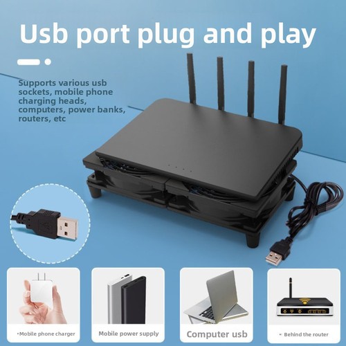 Household router cooling fan - cooling,