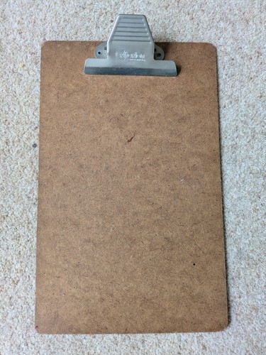 Vintage criterion clip board - clip,