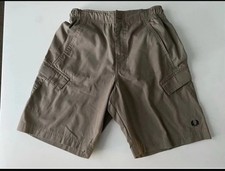 Fred Perry Kids S Brown Shorts