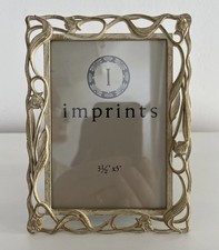 Beige & Antique Gold Art