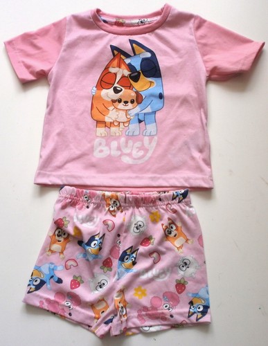 Bluey pink pyjama set 3 - pink, 2-3
