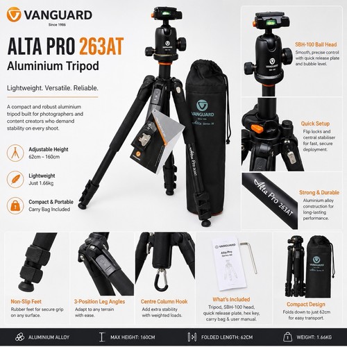 Vanguard alta pro 263at - vanguard,
