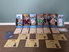 Complete Original Set of Meerkat Plush Soft Toys with Tags And Certificates