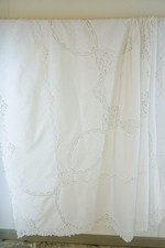 LARGE WHITE VINTAGE FRENCH