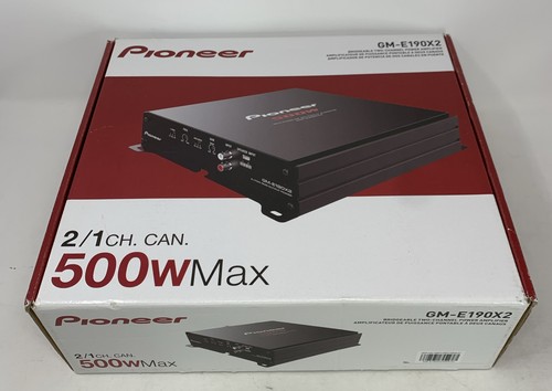 Pioneer e190x2 bridgeable - ,