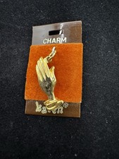 Vintage Gold Tone Prayer Hands