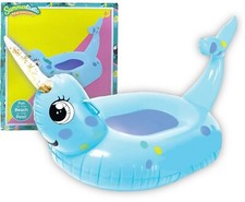 Inflatable float narwhal - inflatable,