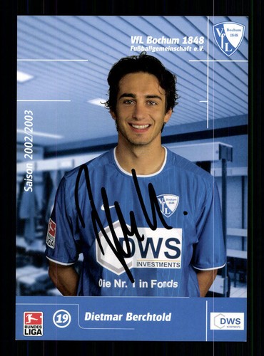 Dietmar berchtold autograph - dietmar,