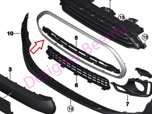 Mini clubman f54 front - front, bumper