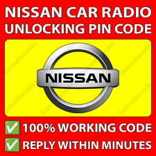✅NISSAN RADIO CODE CAR CODES