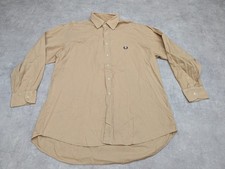 Vtg Fred Perry Shirt Mens XL Preppy Button Down Casual Classic Smart Retro 90s