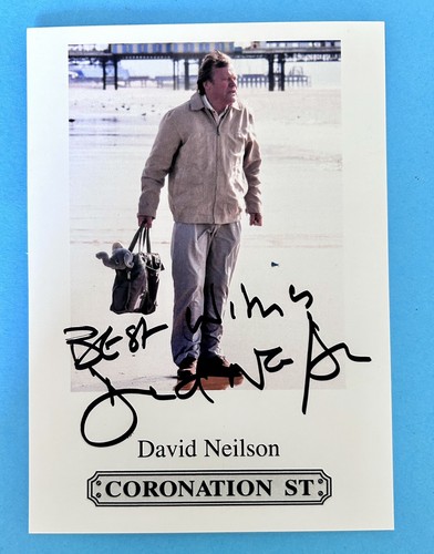 Signed colour photograph - , of