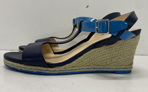 Cole haan strap navy bright - haan, t-strap