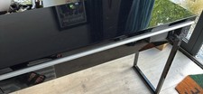 IKEA Besta Burs Black Gloss Desk/Console Unit With 2 Drawers